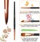 6 PCS Paint Brush Set – Mixed Shapes for Watercolor, Rock & Face Painting, Craft & Adult Art